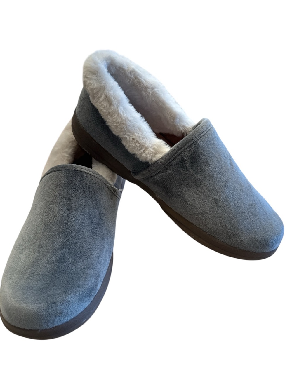 Vionic New Gray Clare Slippers 7
